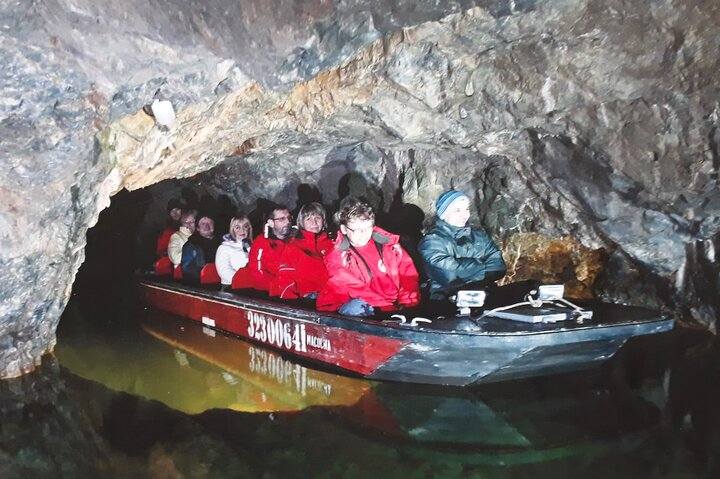 Highlight of a trip, boat cruise in the Punkva Caves